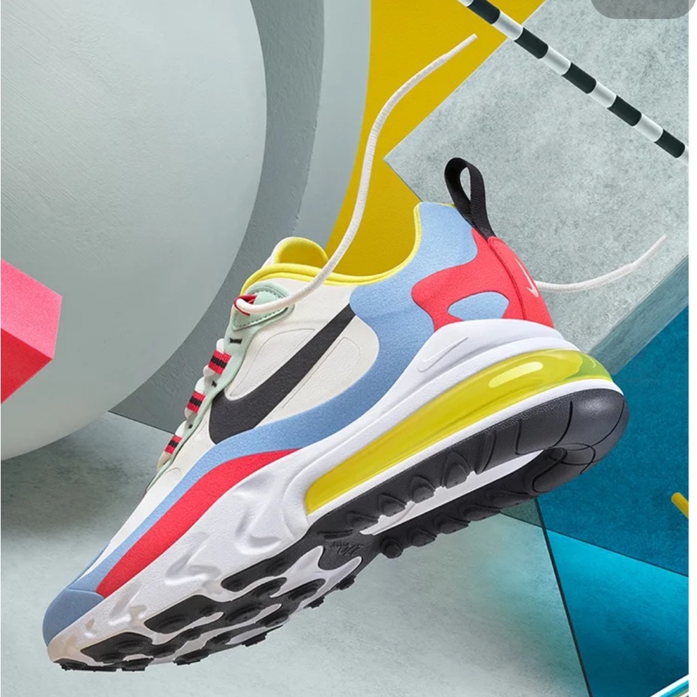 Women's Air Max 270 React “Bauhaus” Size 9.5 Women